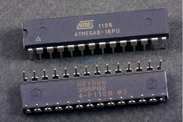Embedded Atmel Low Signal Relays ATMEGA8-16PU 3 - 24V DC For Clock