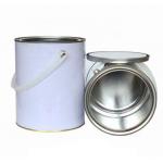 SGS 4 Liter Empty Tin Can With Lid Metal Glue Can for sale