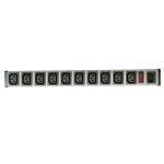 Rack Mounted PDU Power Distribution Unit With Circuit Breaker Horizontal Install for sale