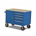 500kg Mobile Tool Trolleys Industrial Drawers Steel Cabinet For Warehouse Workshop for sale