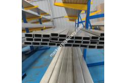 China Titanium Rectangular Tube 40mm X 60mm Seamless For Shipbuilding supplier