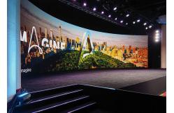 China SMD2020 Curved LED Display Flexible P2.5 P3 P4 P5 supplier
