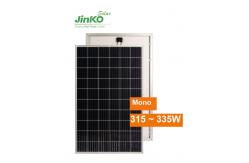 China Single Mono Jinko Solar Panels 315w 320w For Home supplier