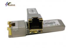 China 30m 10GBASE-T Copper SFP+ RJ45 Transceiver supplier