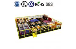 China Custom Jungle Theme Trampoline Park with Protective Net for Indoor Entertainment supplier
