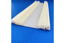 China Platinum Cured 60 Shore A Silicone Seal Strip Extrusion supplier