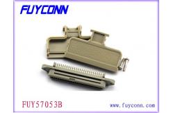 China 50 Pin DDK Receptacle Champ Connector , 180°Cable Outlet Connector supplier