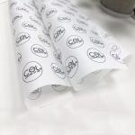 Customized Tissue Wrapping Paper With Printed Bouquet For Clothing Gift Packaging for sale