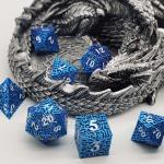 Hollow Maze Metal Dice Set DND Krusu'S Call RPG Multi Faceted for sale