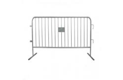 China OEM ODM Steel Barricades Crowd Control 1.5mm Temporary Pedestrian Barriers supplier