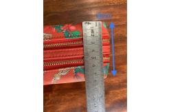 China TGKELL Bag Making Accessories , Fabric Canvas Pencil Pen Case 18x8x8cm 0.1KG supplier