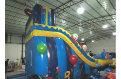 China Top inflatable high gift boxes candy colourful inflatable dry standard slide on sale supplier