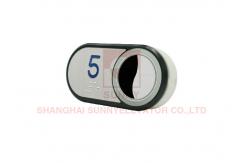 China Progressive Elevator Push Button Parts Mirror Stainless Steel Surface supplier