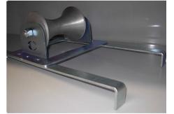 China Cable Laying Guide Roller Cable Bend Roller Manhole Lead In Cable Roller supplier