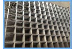 China Powder Coated Welded Wire Mesh , Hot Dipped Galvanized Wire Fence Panels Black supplier