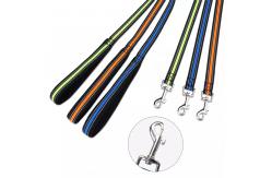 China Durable Dog Collar Leash Set Personalized Dog Collar With Reflective Strip supplier
