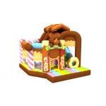 5-10 Children Inflatable Jump House / Little Bear Inflatable Combo for sale