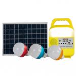 5W*3PCS LED 8000mah Portable Solar Camping Light For Tents Yurts for sale