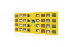 China Fresh Milk Vegetables Eggs Flour Vending Lockers With Cooling System And Advertising Screen supplier