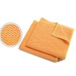 Superpol Structure Microfiber Cleaning Cloth Orange Kitchen Cleaner Cloth for sale