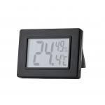 Digital Portable Car Clock Type Indoor Outdoor Thermometer Auto LCD Display for sale
