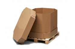 China Food Grade Bulk Paper IBC Container Liquid Container Boxes Collapsible Intermediate supplier