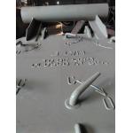 Marine Steel Small Weathertight Marine Hatch Cover With 4 Dog Clips