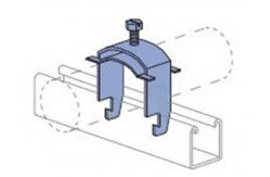 China Pipe Fitting 3/8'' Strut Single One Piece Cable Clamps supplier