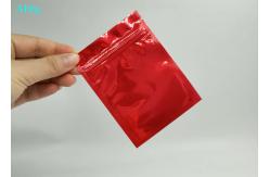China Flat Shape Plastic Pouches Packaging Food Safe Grade With Tear Notches supplier