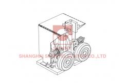 China 10m/S Elevator Roller Guides Shoes For Medium High Speed Lifts supplier