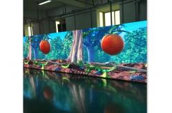 China Customized Waterproof Ip43 P10 Indoor Led Display Irony Cabinet 1280*960mm supplier