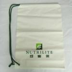 SGS / STR / FDA Clear Plastic Drawstring Backpack Customized Various Styles for sale