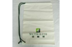 China SGS / STR / FDA Clear Plastic Drawstring Backpack Customized Various Styles supplier