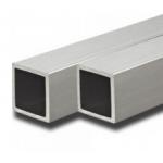 Bronze Drilling Construction Aluminium Profile Extrusion Rectangular Powder Coated