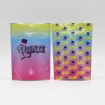 110 Mircon CPP Stand Up Zipper Pouch 28g Gummy Weed Cookie Gelato Leaf
