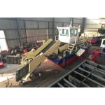 Paddle Wheel Weed Collecting Boat For River Cleaning for sale