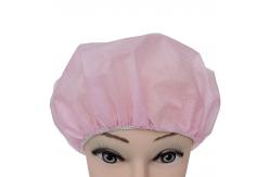 China Surgical Non Woven Bouffant Cap , disposable head cover Latex Free Waterproof supplier