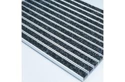 China Heavy Duty Aluminum Anti Slip Entrance Mat For Commercial High Traffic Areas supplier