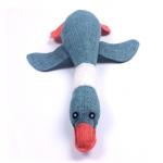 Squeaky Large Stuffed Duck Food Puzzles Dog Toy For Aggressive Chewers