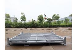 China Customizable Galvanized Steel Collapsible Pallet Cage For Effortless Transport supplier
