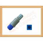 Plastic Male Plug Push Pull 14 Pin Circular Connector PVC Insulation for sale