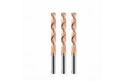 China Tungsten Solid Carbide Twist Drill Bit Long HRC55 Carbide Drill Bits supplier