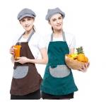 Multi - Color Convenient Fancy Cooking Aprons Popular Style With 2-3 Big Pockets for sale