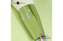 China 12pcs Clear Plastic Handle Brushes Custom Cosmetic Brushes With Laser Design supplier