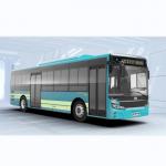 10.5m LHD Pure Electric Bus 30 Seats Electric Passenger Shuttles for sale