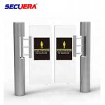 Access Control System Price WithTempered Glass Full Height Sliding face recognition Turnstile