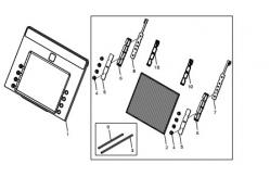China ATM Spare Parts  15 INCH DISPLAY WITH FDK 445-0740902 supplier