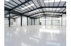 China Prefab Metal Building Q235 Warehouse Steel Structure Sound Proof supplier