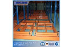China Fast Picking Process Push Back Racking System With Extended Lifespan supplier