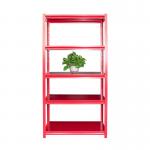 Multi Level Angle Metal Storage Rack Light Duty Boltless Iron Rack for sale